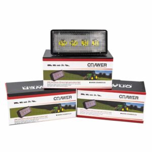 4x LED werklamp dakrand John Deere